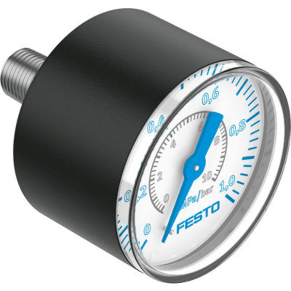 Festo Precision Pressure Gauge PAGN-40-1M-R18-1.6 PAGN-40-1M-R18-1.6